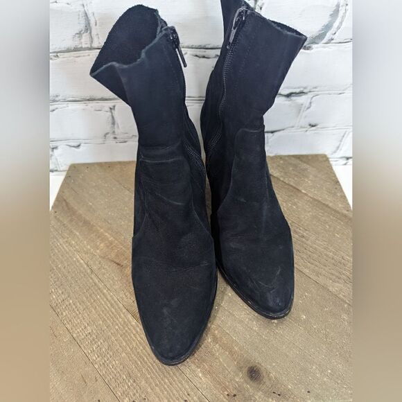 l'intervalle Black booties pointed toe size 37 - Picture 9 of 9